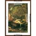 thumbnail image 5 of Art.com The Mountain Art Print by Albert Bierstadt, Brown Frame Wall Art, 21" x 29", 5 of 5
