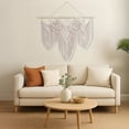 thumbnail image 4 of Ilios Innova | Tapiz Colgante Boho Beige Tejido a Mano, decorativo artesanal para pared, estilo bohemio, ideal para sala, dormitorio u oficina., 4 of 9
