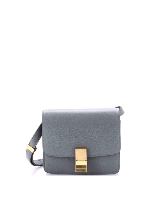 Pre-Owned Classic Box Bag Grainy Leather Teen By Rebag