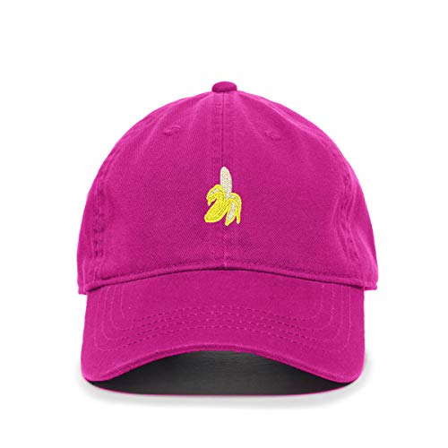 Tech Design Peeled Banana Baseball Cap Embroidered Cotton Adjustable