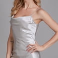 thumbnail image 3 of Elegant Thin Strap Silk Nightgown Sleepwear For Women Suitable For Summer And Outside Wear Print Short Night Shirts Women Sleepwear Sleeping Dress Oversized Sleep Shirts Women Sleep Tee Night Gowns, 3 of 8