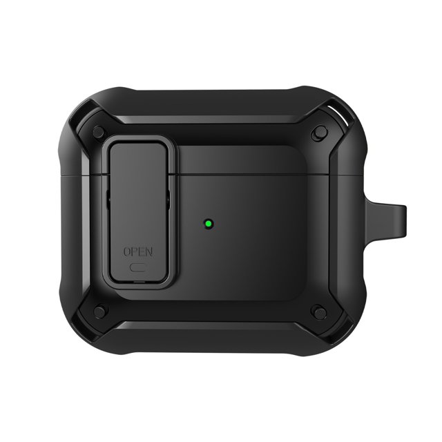 Electroplate PC + TPU Funda protectora a prueba de golpes para AirPods 1/2 Auriculares