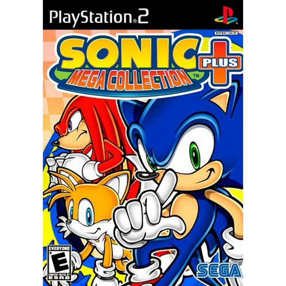 Sonic Mega Collection Plus PS2 Playstation 2(Refurbished) Walmart