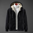 thumbnail image 1 of Sudadera con Capucha De Lana para Hombre Sudadera con Capucha De Lana De Cordero Sudaderas De Cachemira Más Chaqueta De Ropa De Invierno Engrosada De Terciopelo, 1 of 3