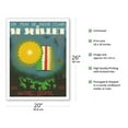 thumbnail image 2 of July 14th (Quatorze Juillet) - A Film By René Clair - Vintage Film Movie Poster by Jean-Adrien Mercier c.1933 - Fine Art Matte Paper Print (Unframed) 20x26in, 2 of 4