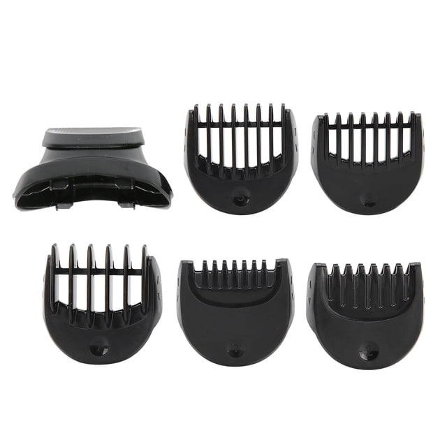 QIILU Electric Shaver Trimmer Head + 5pcs Guide Comb Trimming Set Fit for Series 3,Replacement Shaver Trimmer Head