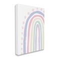 thumbnail image 3 of Stupell Industries Children's Soft Pastel Rainbow Pink Polka Dots, 24 x 30,Design by Elizabeth Medley, 3 of 5