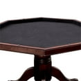 thumbnail image 3 of Pemberly Row Traditional Wood Octagon Gaming Table in Cherry, 3 of 6