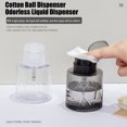 thumbnail image 2 of 1/2 Pcs Lockable Empty Pump Dispenser Nail Manicure Makeup Remover Lightweight Refillable Pressure Container Tool, 2 of 8