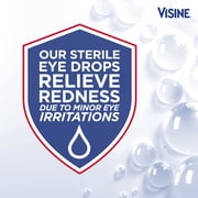 Visine Comfort Redness Reliever Red Eye Relief Drops, 0.5 fl oz