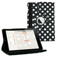 thumbnail image 1 of KIQ iPad 10.2 Case, PU/Faux Leather Folio Cover Case for Apple iPad 9th 8th 7th Generation [2021/2020/2019] [Polka Dot Black], 1 of 2