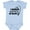 AE-Light Blue, variant on Inktastic I Hooked Auntie's Heart with Fishing Rod Boys or Girls Baby Bodysuit