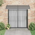thumbnail image 4 of vidaXL Door Canopy, Outdoor Awning for Porch & Patio, Polycarbonate Cover, 94.5x39.4 In, Black, 4 of 8
