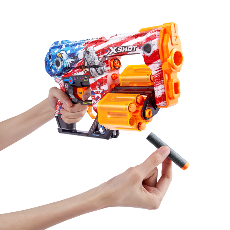 XSHOT Skins Dread Dart Blaster Defense Force (12 Darts) by ZURU