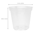 thumbnail image 2 of Zcyifa Clear Orchid Pot 6Pcs 5" Plastic Planter for Indoor/Outdoor, 2 of 10