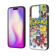thumbnail image 2 of Funny Cartoon Anime Pokemon Pikachu (9) Phone Case Compatible with iPhone 14 Case Triple camera TPU Protective Cover For IPnone 14 Pro Max-6.7in, 2 of 6