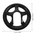 thumbnail image 2 of COSMOBETTY Bike Crankset Guard Black For Cycling 1Set, 2 of 8