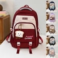 thumbnail image 2 of Kcolen Cute Back To School Backpack for First Day of School Durable Y2K Lightweight Water School Bag With Pendant Accessories, 2 of 4