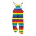 thumbnail image 5 of QIPOPIQ Girl's V Neck Sleeveless Jumpsuits Spaghetti Straps Harem Long Pants Rompers With Pockets Clearance, 5 of 5