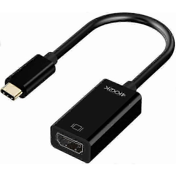 Nersligek Adaptateur USB C vers HDMI 4K, Adaptateur Thunderbolt 3/4 Type-C vers HDMI Compatible avec MacBook, iMac, iPad Pro, Air, iPhone 17/16/15, Galaxy S24 Nersligek Adaptateur USB C vers HDMI 4K, Adaptateur Thunderbolt 3/4 Type-C vers HDMI Compatible avec MacBook, iMac, iPad Pro, Air, iPhone 17/16/15, Galaxy S24
