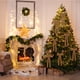 thumbnail image 2 of Yuarrent 12 Lazos de Terciopelo para Árbol de Navidad, Adornos Navideños para Decoración de Interiores, Lazos de Terciopelo de Moda para Kits de decoración para fiestas rosa, 2 of 6