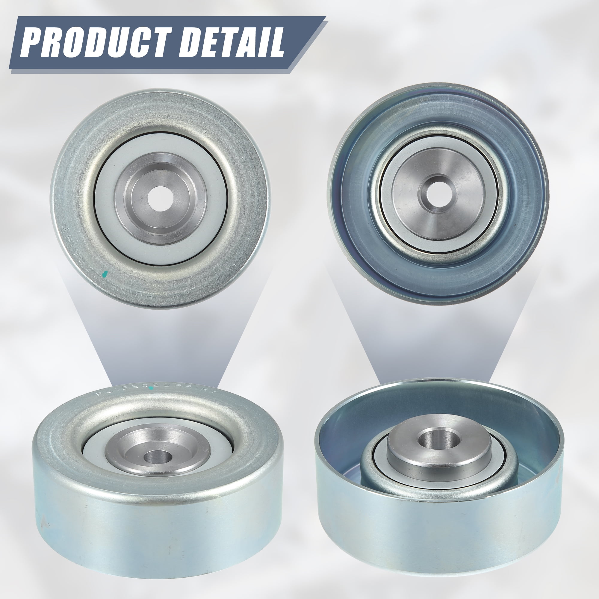 Unique Bargains MD368209 Car Accessory Drive Belt Idler Pulley 