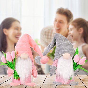 Ramiter 2PC Fresh Flowers Decorations Bedroom Living Room Desktop Ornaments Standing Post