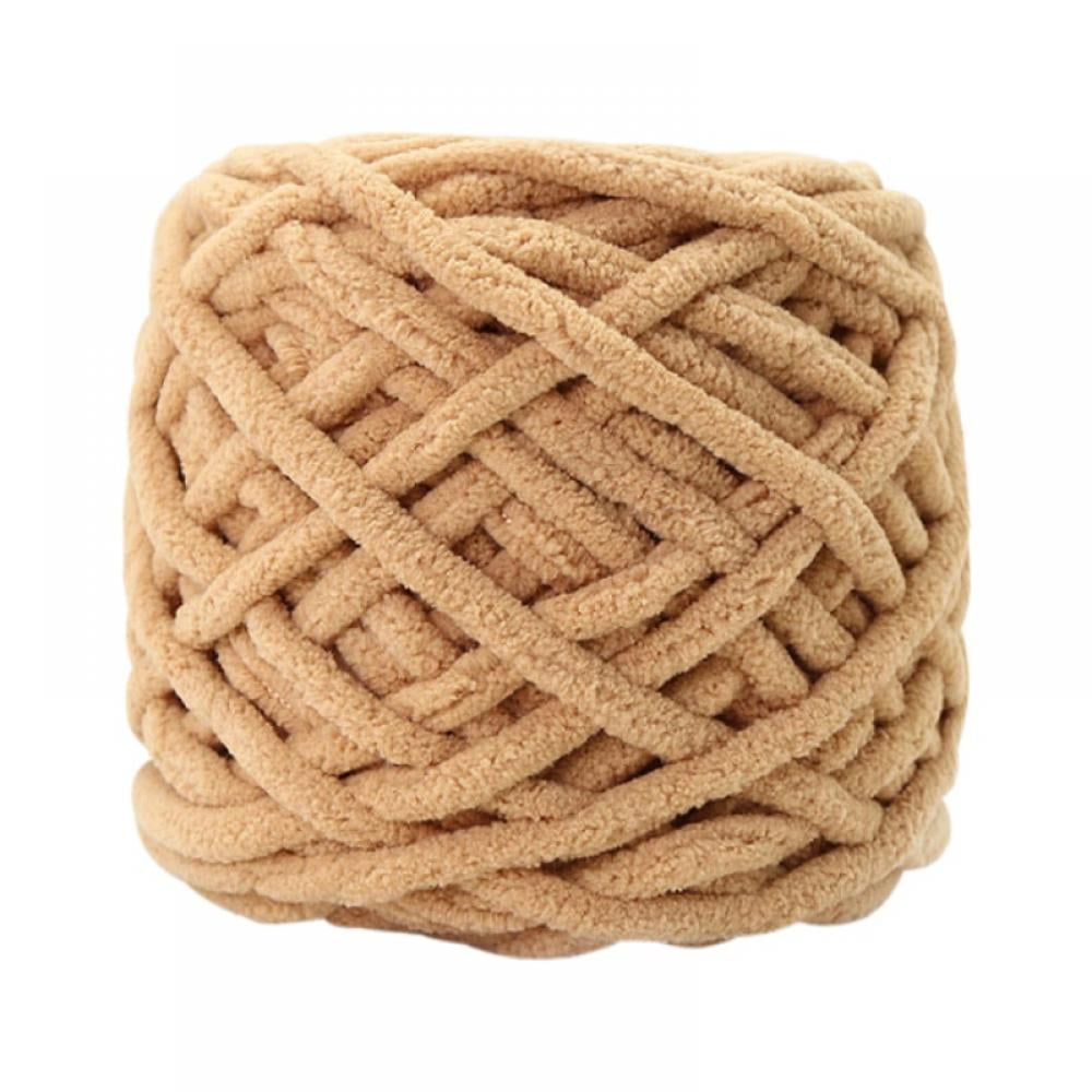 Chunky Blanket Yarn for Knitting 437 yd. 28 oz. (800 g) & Crocheting, Thick  Yarn Balls , Circular Knitting Needle, Crochet Hooks, Measuring Tape,  Scissors, Pins, Blunt Metal Needles, Manual (Iron) 