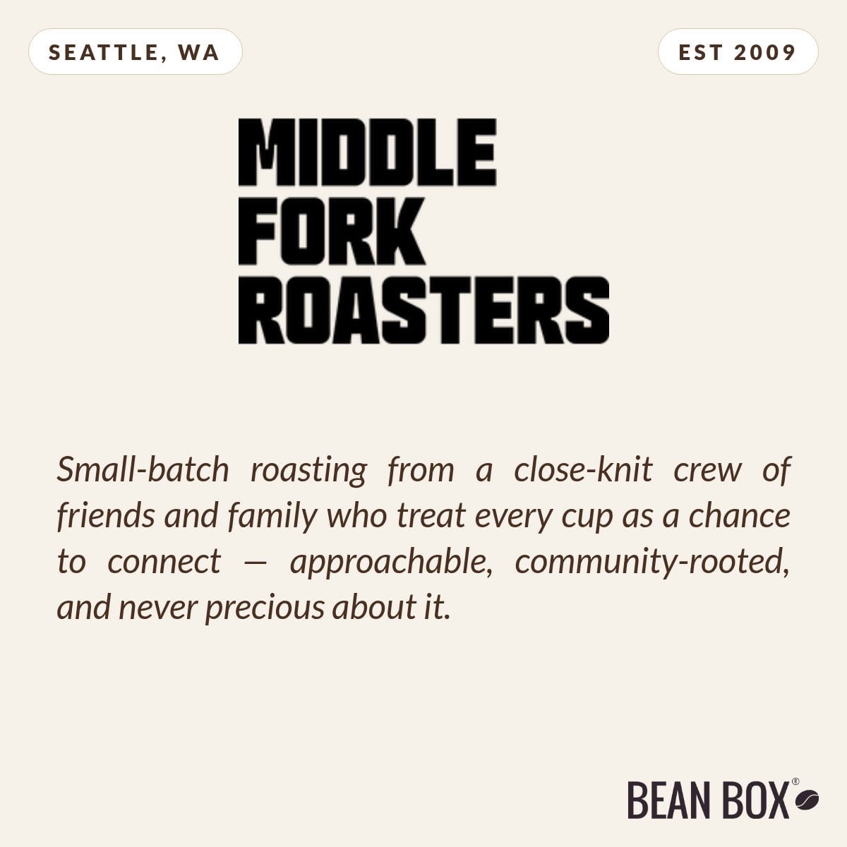 Tough as Nails - Roasted by Middle Fork Roasters - Whole Bean Coffee - 2lb Bag