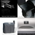 thumbnail image 6 of Z GRILLS ZPG-7002E New Model Wood Pellet Smoker, 8 in 1 BBQ Grill Auto Temperature Control, 700 sq inch Cooking Area, Silver Cover Included, 6 of 7
