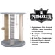 thumbnail image 3 of Petmaker Torre para Gatos – 3 Postes para rascar, Zona de Juego y Percha con Base moqueta para Muebles, árbol disuasorio para Gatos de Interior, 3 of 5