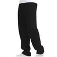thumbnail image 2 of Tdoqot Mens Pants Casual Straight Leg Baggy With Pockets Mens Sweatpants Black Size XL, 2 of 6