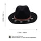 thumbnail image 3 of 1pc Gorra de jazz de lana Sombrero de mujer Gorra de estilo británico Sombrero vintage para invierno otoño, 3 of 7