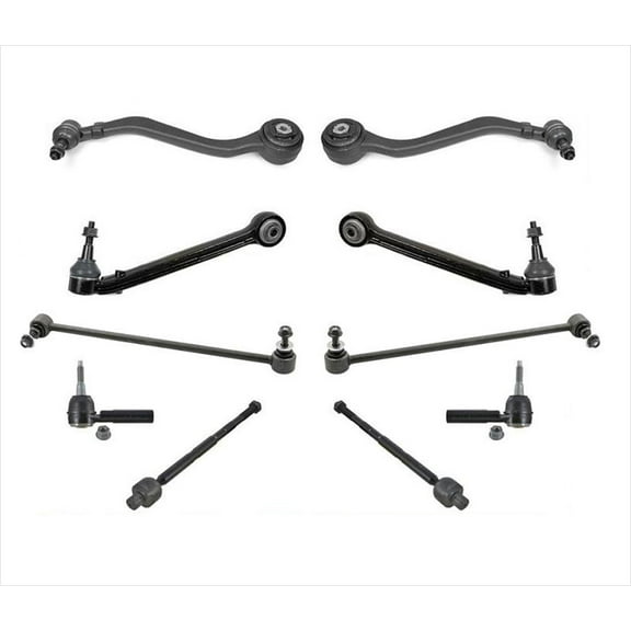 Front Tie Rods Sway Bar Control Arm Set for 2010-2015 Chevrolet Camaro 10 Pcs