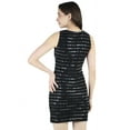 thumbnail image 4 of Artyska Women's Short Sleeveless Sequin V-Neck Party Bodycon Mini Fit Homecoming Dress, 4 of 7