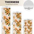 thumbnail image 4 of Beige Sunflower Letter Pattern Kitchen Rugs Sets Of 3,Kitchen Runner Rugs Non Skid Washable,Decorative Kitchen Floor Mats for Kitchen,Sink,Laundry,17"x30"+ 17"x47" + 17"x59", 4 of 6