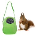thumbnail image 6 of Hamsters Carrier Bag Portable Travel Breathable Outgoing Bag Bonding Pouch for Small Pet ,Hamsters,Sugar Glider,Chinchilla,Guinea ,Squirrel , Green 27x22cm, 6 of 8