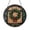Acrylic 3.5 Inch, variant on Stained Glass Barn Door with Wreath – Farmhouse Style Window Art2001