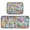 Colored Sprinkles, variant on 2-Piece Ultra Soft Absorbent Floor Mats With Anti-Skid Backing For Kitchen Bathroom Laundry Room 3d Glass Snowflake