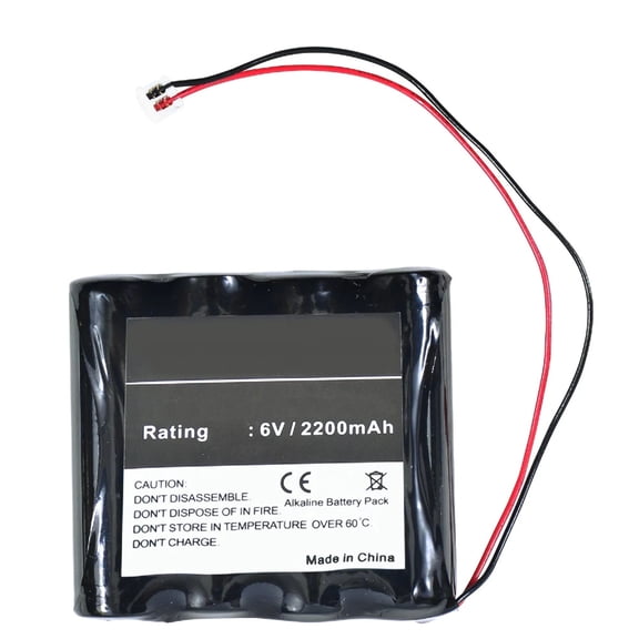 Batteries N Accessories BNA-WB-A1115 Door Lock Battery - Alkaline, 6V, 2200 mAh, Ultra High Capacity Battery - Replacement for Saflok X-GAA-FC42 Battery