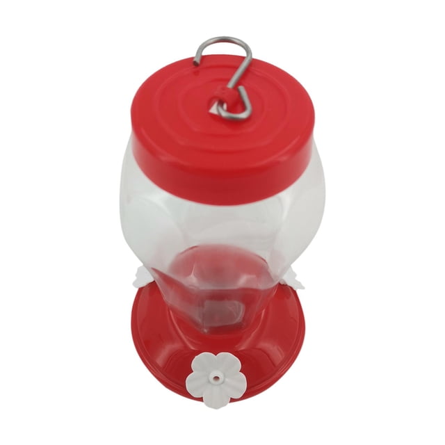 Alimentador De Colibrí Contenedor De Alimentación Jardín Colgante Exterior Flor Blanca Sunnimix alimentador de colibrí