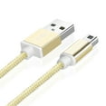 thumbnail image 3 of USB Charger Cable for 3DS (5ft) Proprietary Power Charging Cord for Nintendo New 3DS XL / New 3DS / 3DS XL / 3DS / New 2DS XL / New 2DS / 2DS XL / 2DS / DSi XL / DSi - Gold, 3 of 5