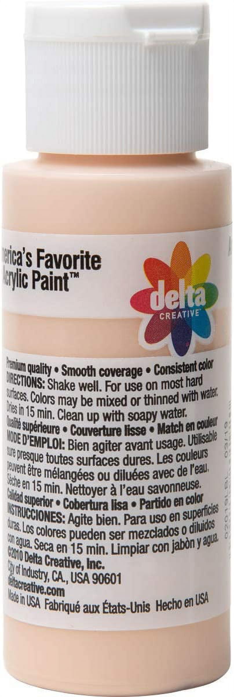 Delta Creative™ Ceramcoat® Acrylic Paint - Rain Grey, 2 fl oz
