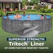 Bestway Above Ground Pool APX 365 Metal Frame - Sand Filter Pump and Ladder - 18 x 52 in