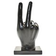 thumbnail image 3 of Adam & Friends Home Decor Peace Sign Sculpture | 1-Piece | Black, 3 of 6