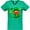 Kelly Green, variant on Cute Leprechaun for St. Patrick's Day Women's V-Neck T-Shirt