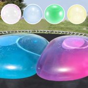 AURORA TRADE Water Wubble Bubble Ball Toy for Kids Adults, Giant Elastic Water Filled Ball Inflatable Beach Ball Soft TPR Ball Jelly Balloon Balls for Outdoor Indoor Party Play