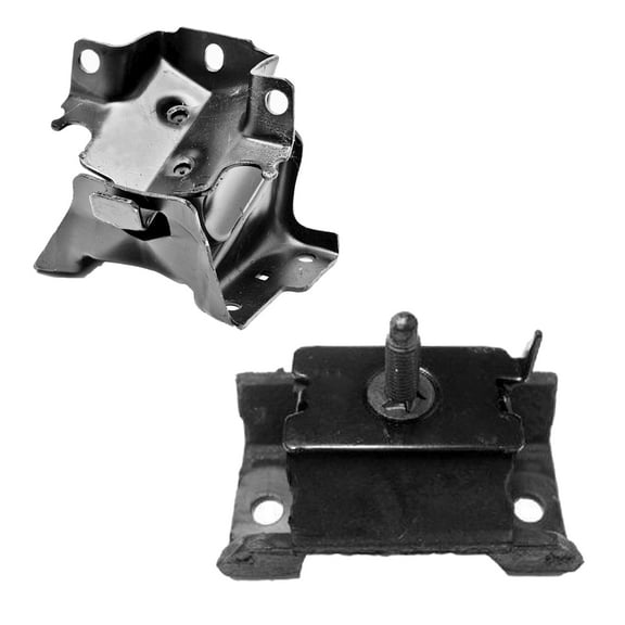 For 03-14 Chevrolet Express GMC Savana 1500 2500 5422 5352 Engine Motor & Transmission Mount Set 2PCS 03 04 05 06 07 08 09 10 11 12 13 14