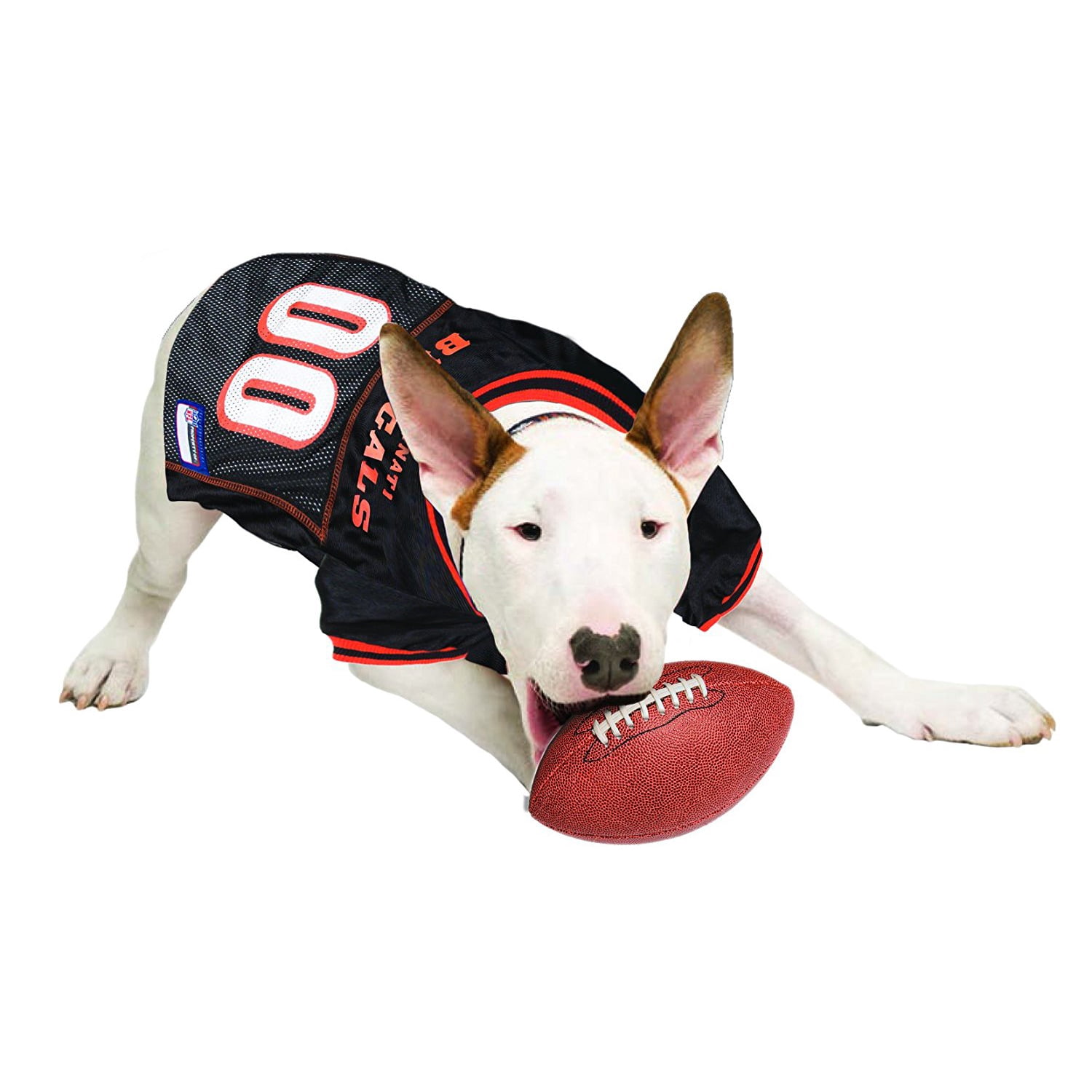 Pets First NFL Cincinnati BengalsLicensed Mesh Jersey for Dogs and Cats - Large