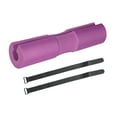 thumbnail image 3 of jinwen Barbell Pad Shoulder Support Glute Bridge Pad for Hip Thrusts Lunges Workout Violet, 3 of 9